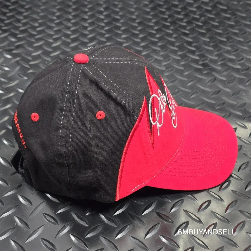 Vintage 1990s Dale Earnhardt‎ #3 Sharktooth Strap back Hat NWT Intimidator